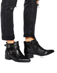 Daisy Street Black Chunky Heeled Over The Knee Boots 