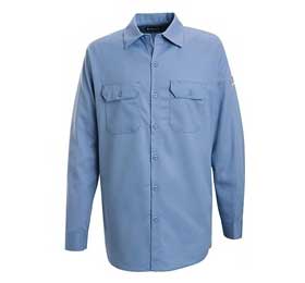 SEW2 Bulwark Excel-FR Button-Front Work Shirt 